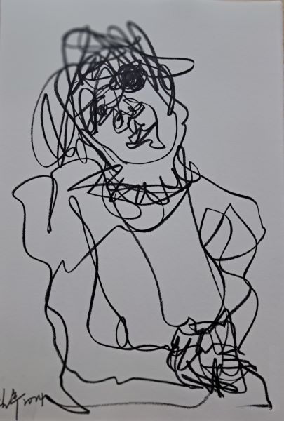 [2024] Untitled, Graphite on paper, Size Unknown
